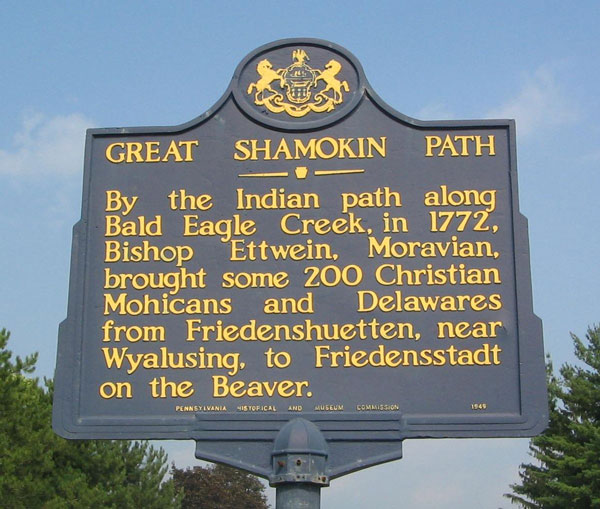 Greath Shamokin Path Historical Marker
