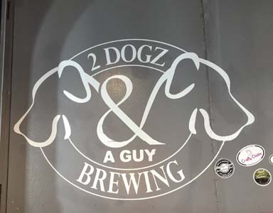 2 dogz and a guy brewing logo