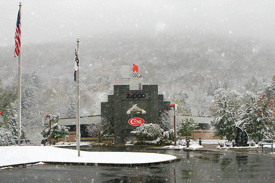 Zippa Museum during snow