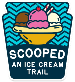 scooped an ice cream trail keystone badge