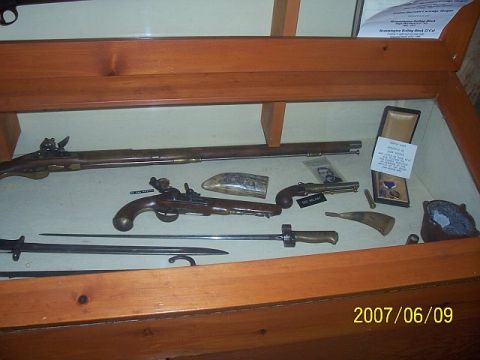 archived knives swords and muzzle gun