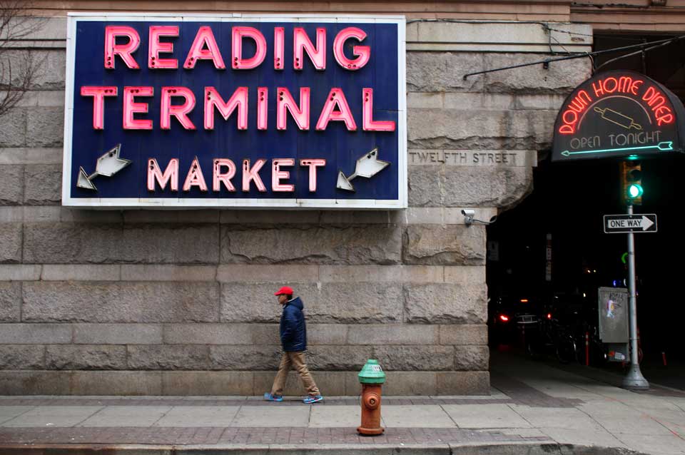 Reading Terminal Market Signage Board