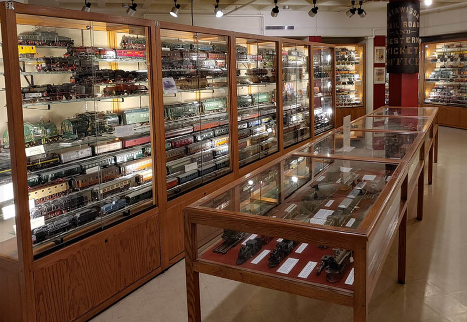 model train display