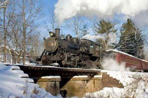 Steam engine train 