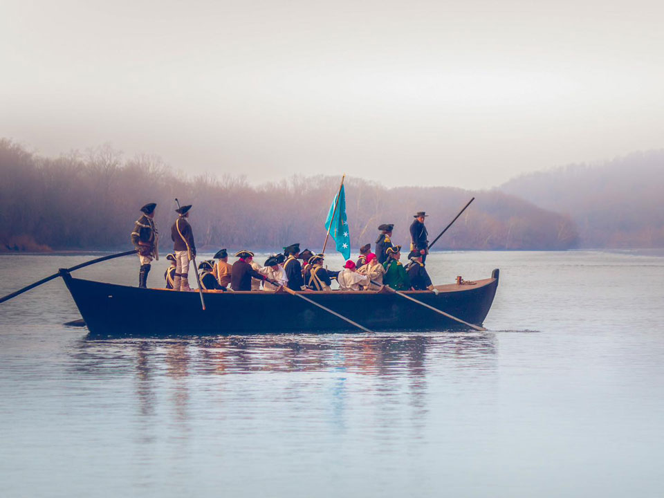 people boating on river