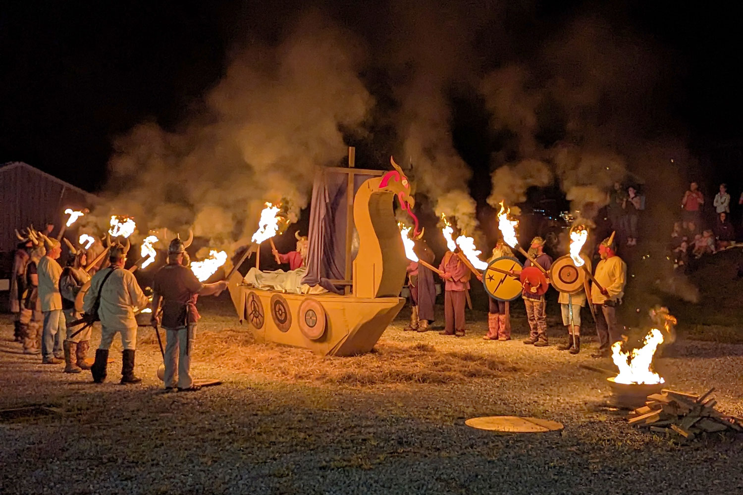 enactment at swedish festival