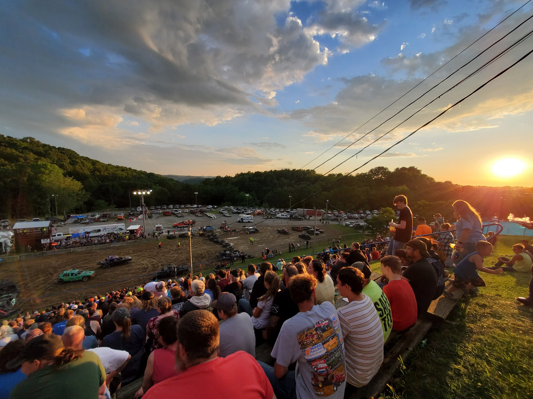 Dirt car Race