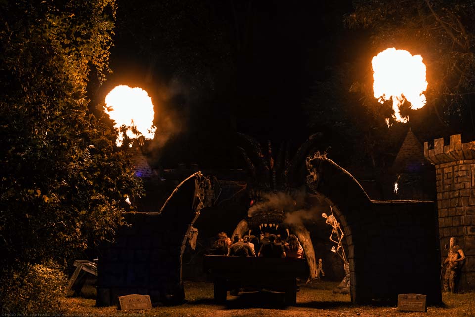 Bates Motel haunted hayride