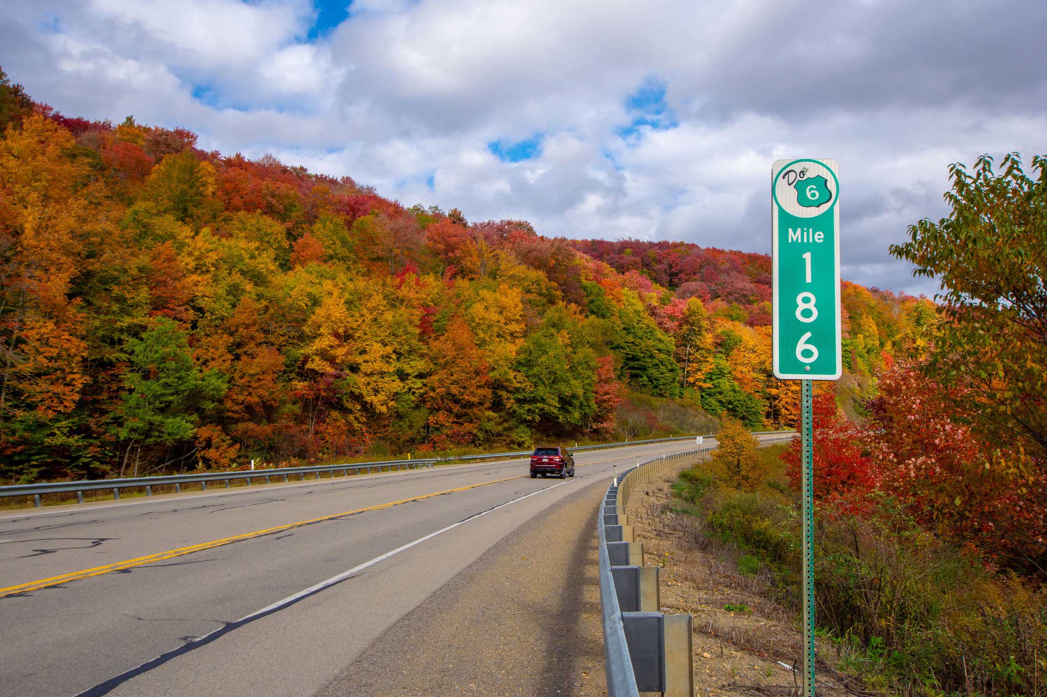 Pennsylvania route 6 foliage scenic byway