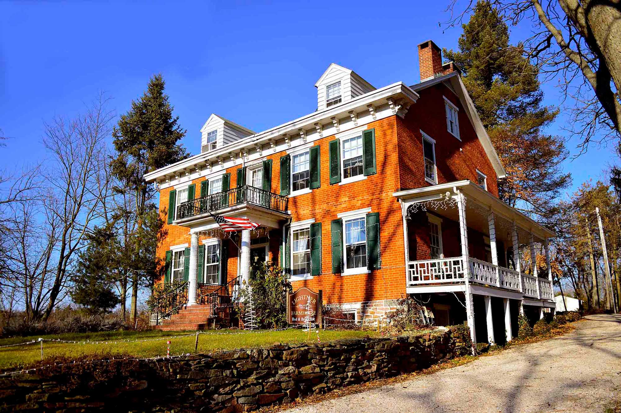 The lightner farmhouse