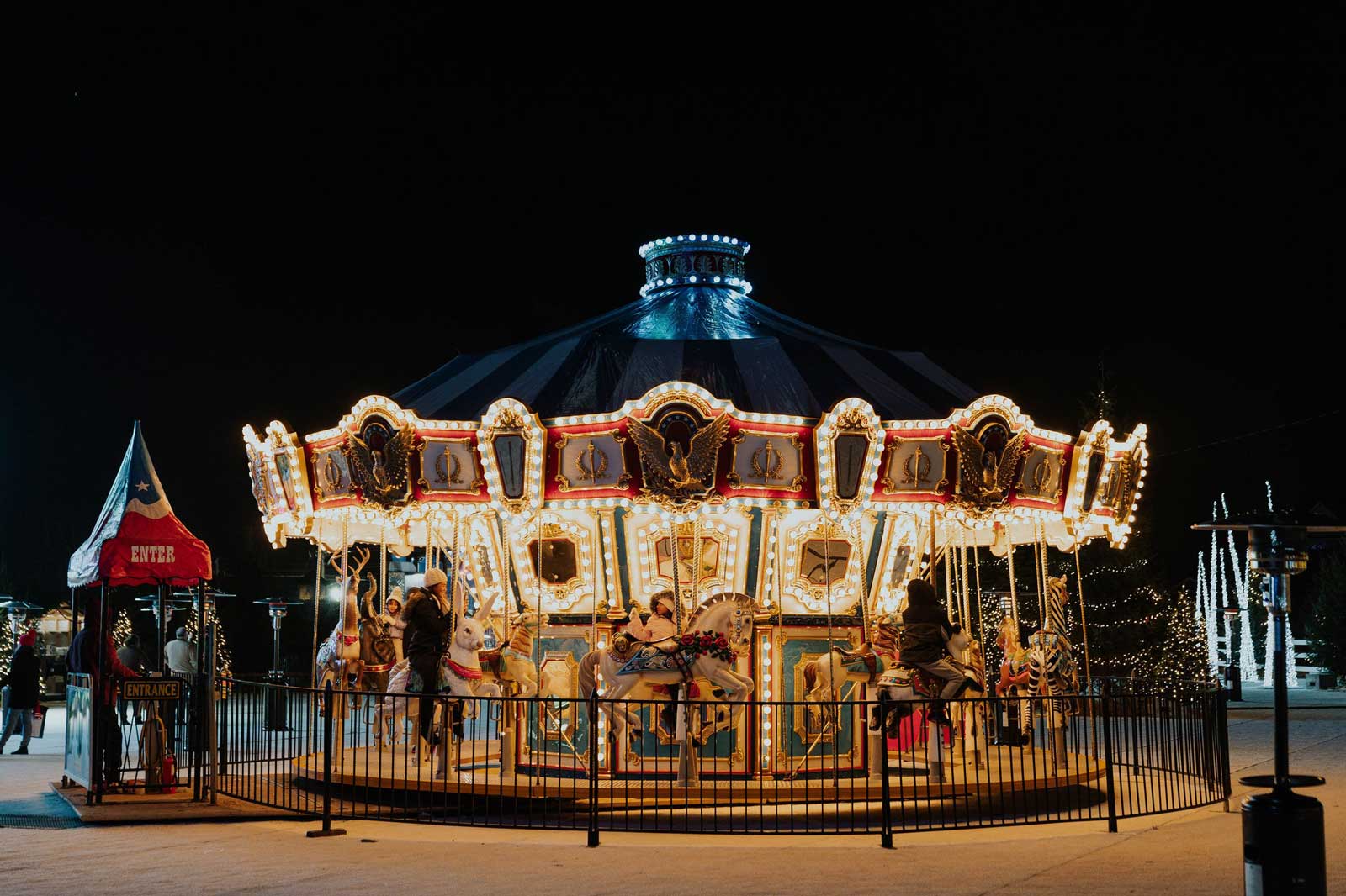 Carousel ride at Fest