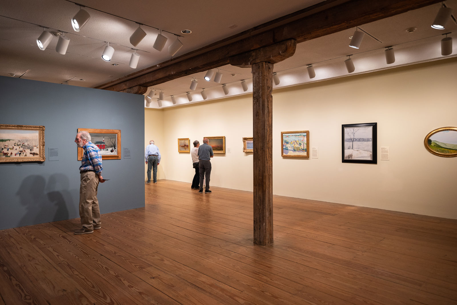 Artwork inside Brandywine museum