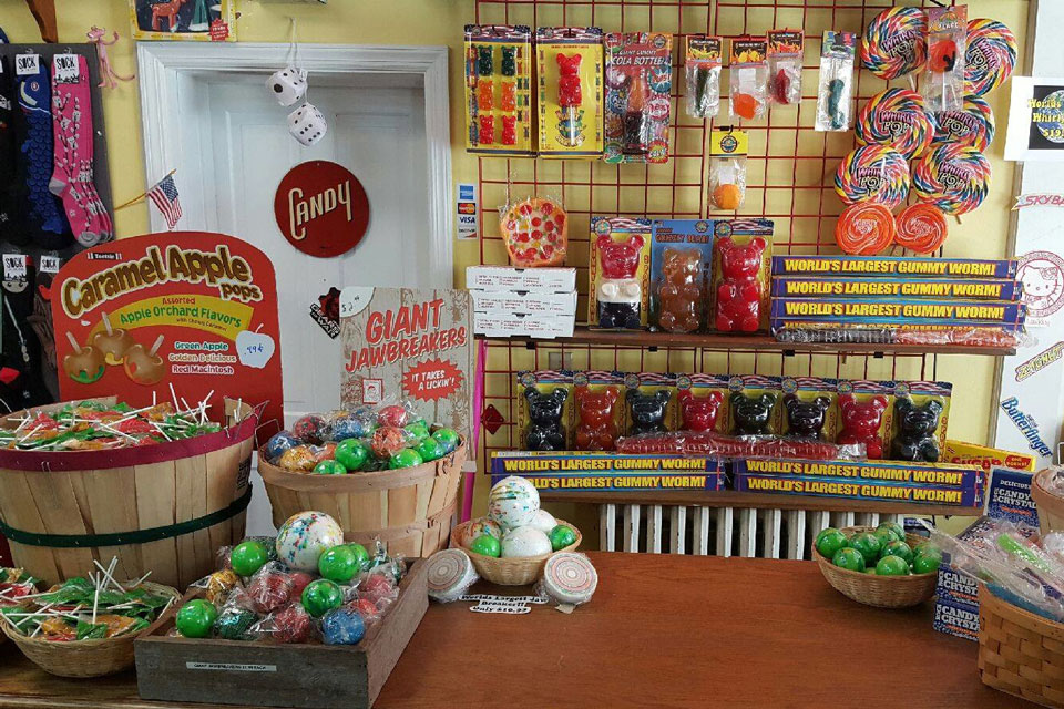 Sweet the candy variety store