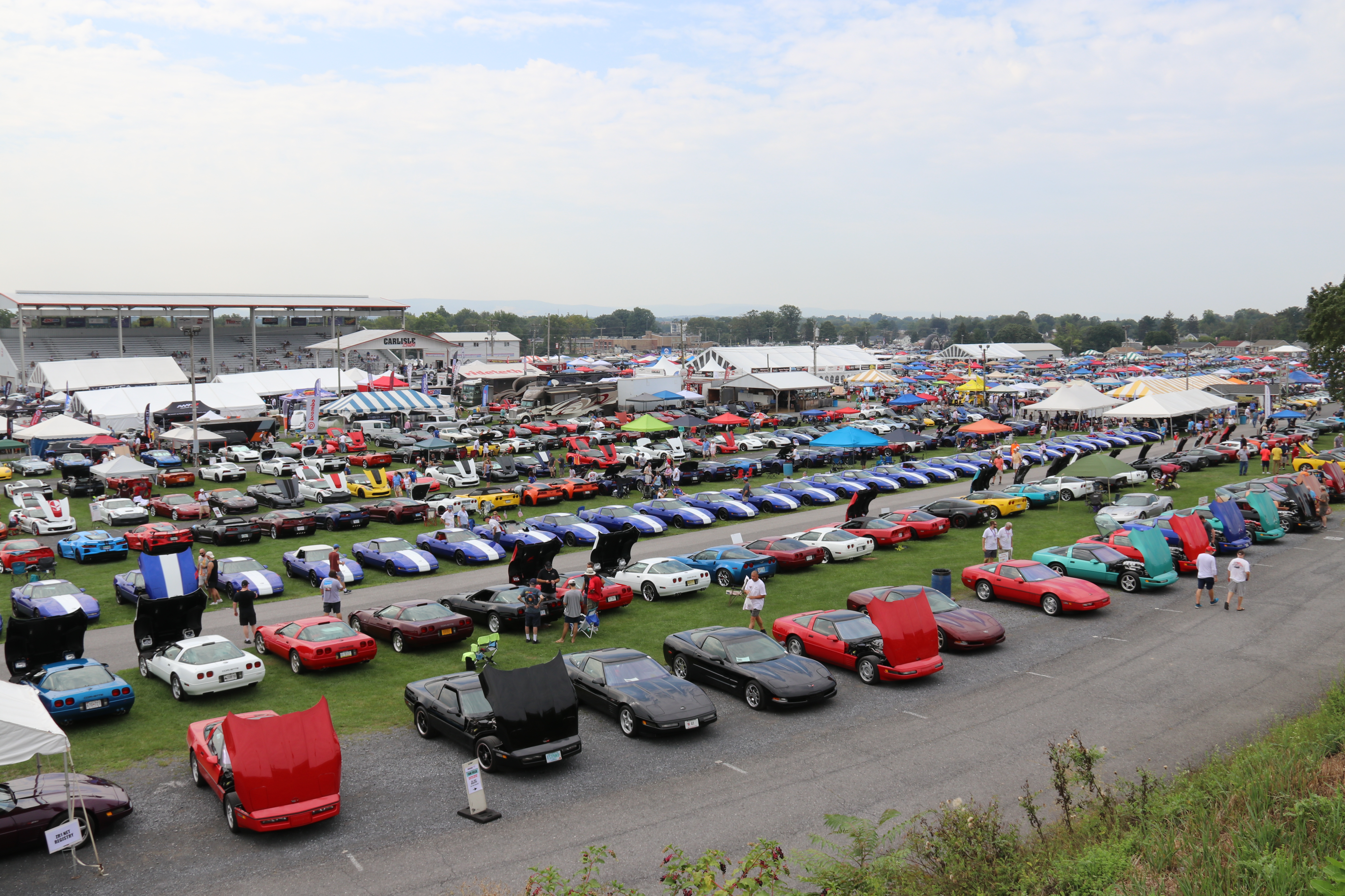 Corvettes at Carlisle 
