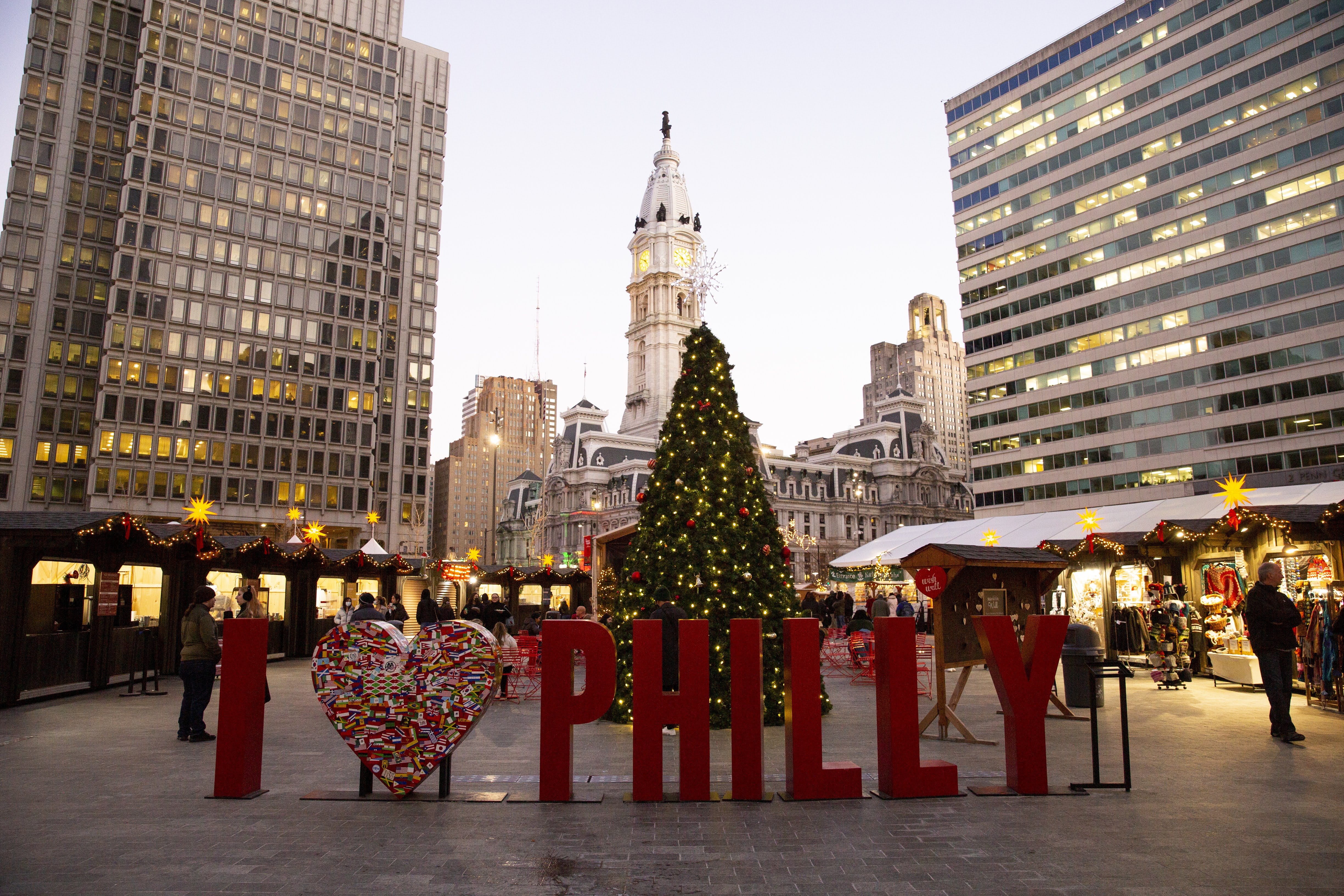 Christmas Village in Philadelphia