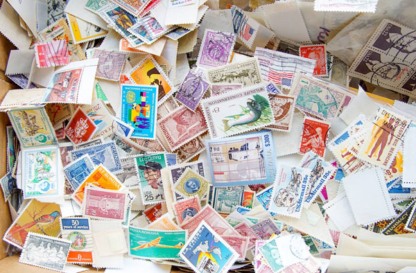 collection of stamps