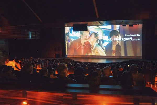 movie screening at a film festival