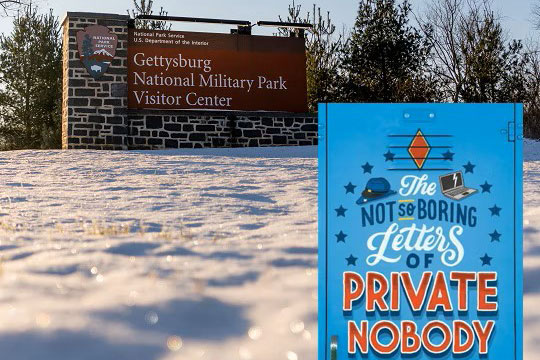 Gettysburg National Military Park Signage