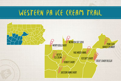 Western Creameries Trail Maps