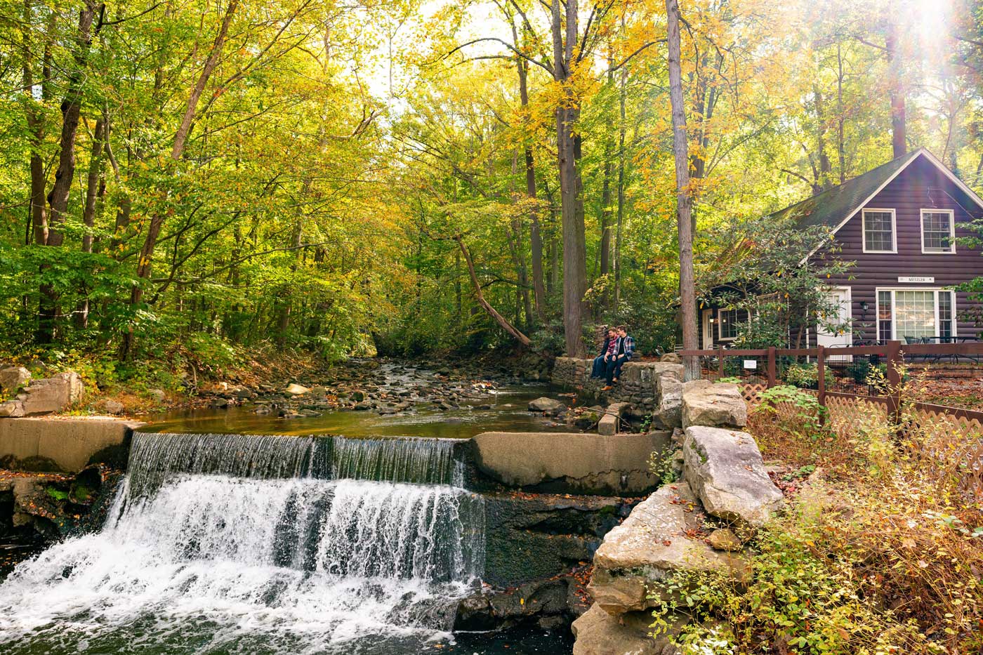 Cabin by Creek