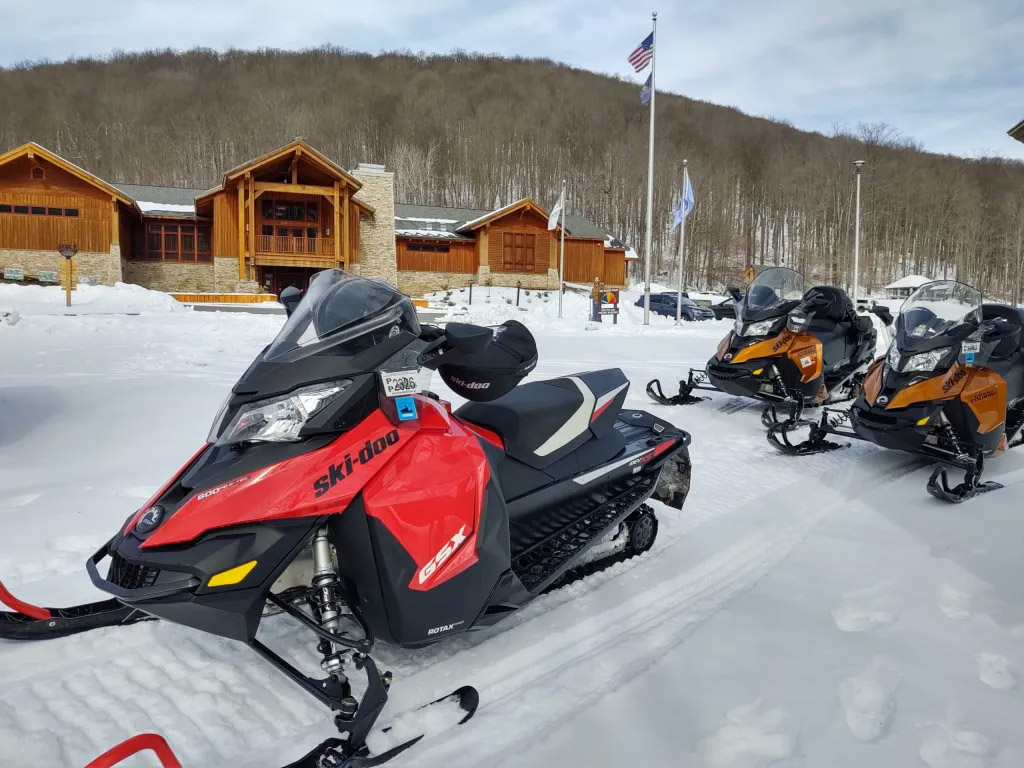 ski mobile bikes