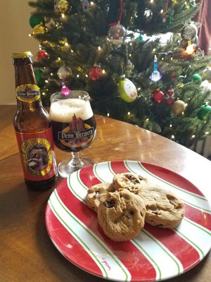 Penn Brewery Beer and Cookie