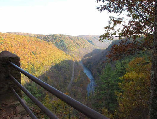 pine creek gorge view