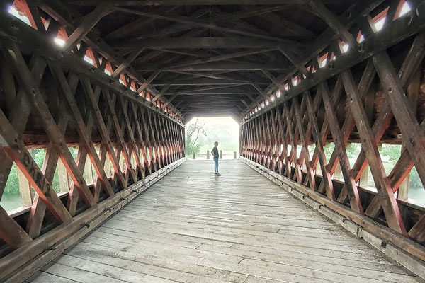 nepa haunted attractions covered bridge