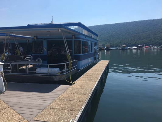 Boat docked