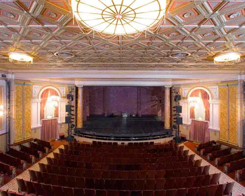 Inside an Opera theatre