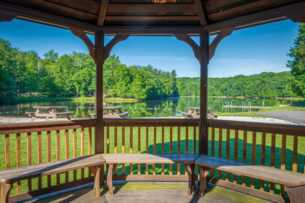 Deck with Lake view