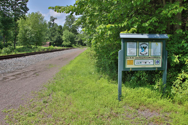 susquehanna Warrior Trail signage