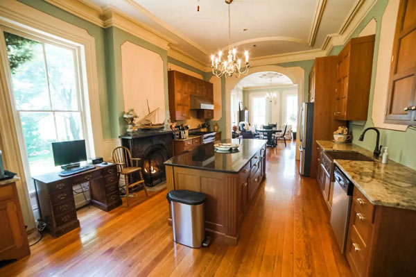 living area inside mansion