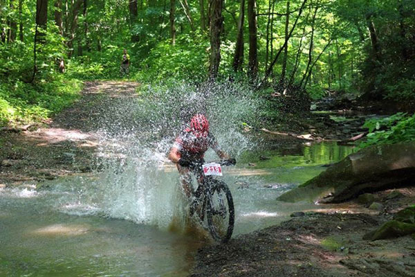 mountain biking