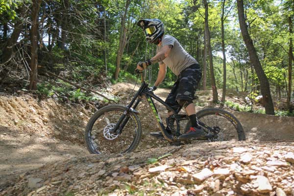 biking trails at blue mountain