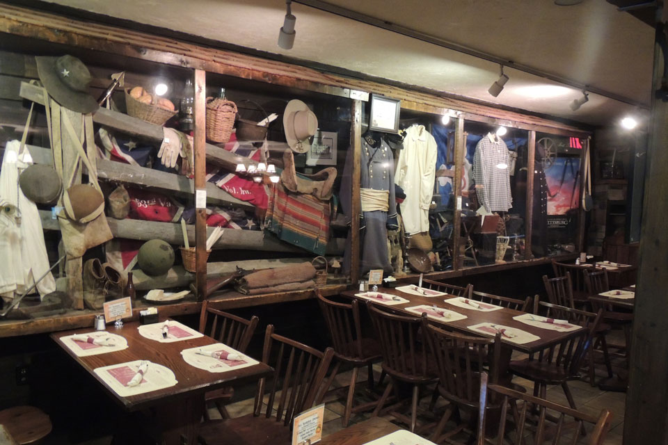 nepa haunted attractions civilwar uniforms on Display