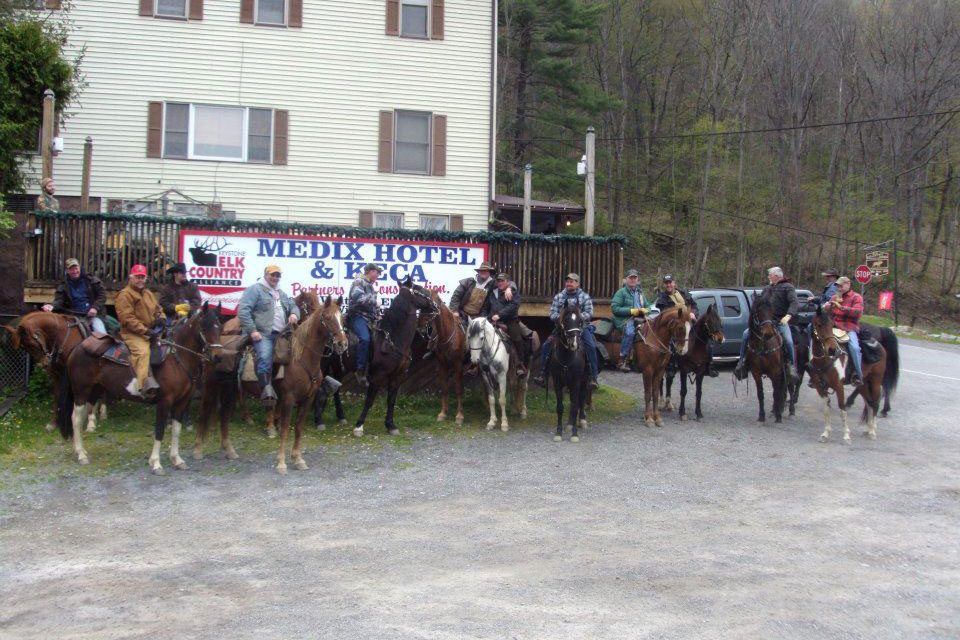 nepa haunted attractions People doing horseback ride