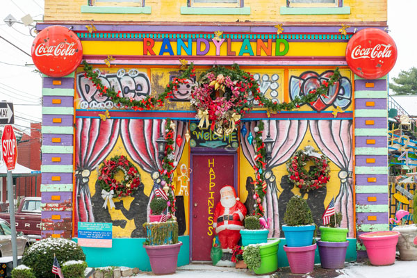 color art of Randyland Store Front