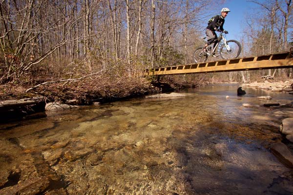 biking rattling creek