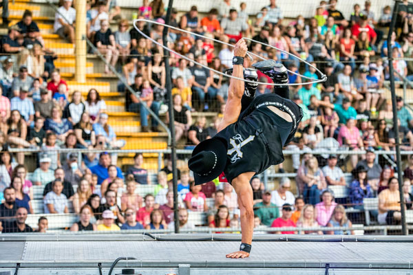 rodeo performing at fair