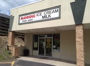 Manning Ice cream Scranton Meadow Ave store