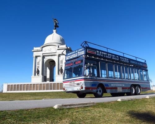 GETTYSBURG BATTLEFIELD TOUR BUS