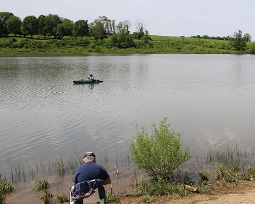 lake fishing