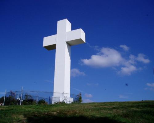 the cross of christ at jumonville