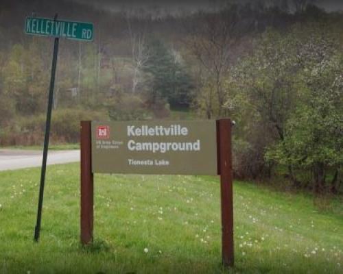 Signage Board Kellettville Campground
