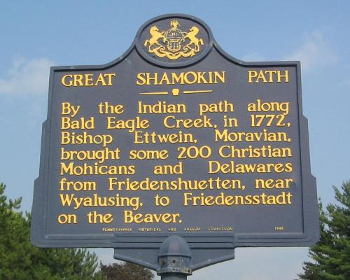 Great Shamokin Path Historical Marker