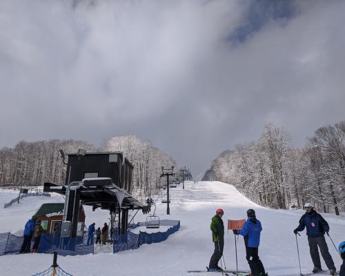 Mount Pleasant of Edinboro skiing