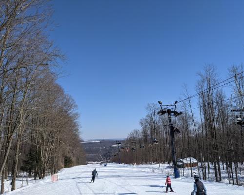 Mount Pleasant of Edinboro skiing