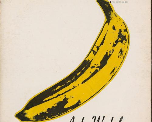 a banana art piece