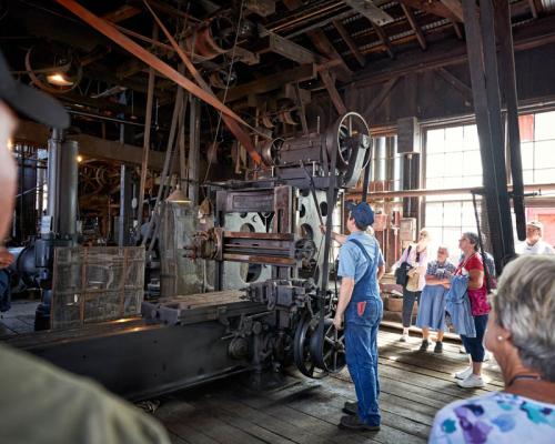 guided tour of rail museum